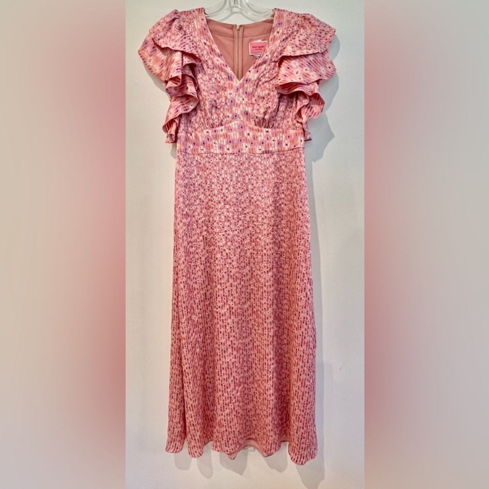 NWOT Kate Spade Poppy Field Devore Dress